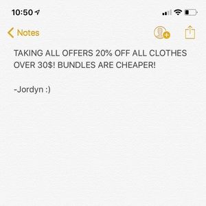 20% OFF ALL THINGS 30$ or MORE